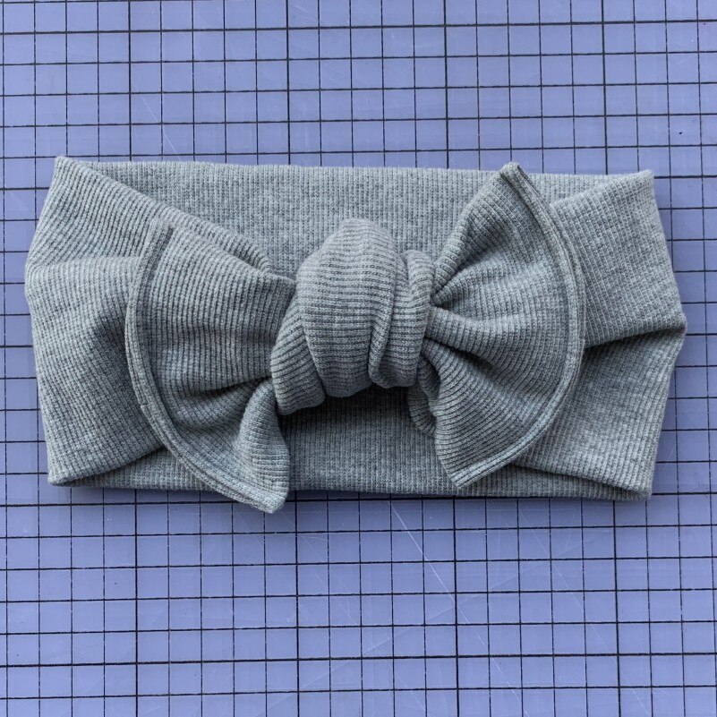 18 teile/los oben Knoten Bogen Stirnband Baby BöGen Stirnband Chaotisch Bogen Headwraps Baby Haar-accessoire