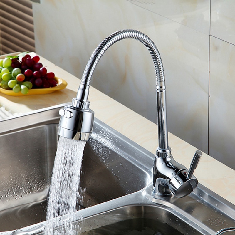 Universal Purification Kitchen Faucets Three-way Filtered Crane For Kitchen Water Filter Tap Sink Mixer Kitchen Faucet Supplies