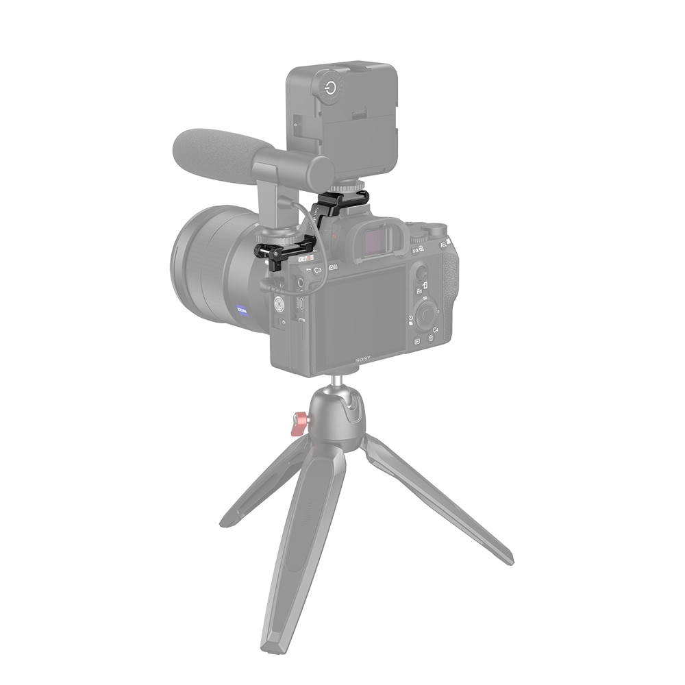 SmallRig A7 III Camera Shoe Mount Cold Shoe Extension Plate for Sony A7III A7R III for LED Mic DIY Options 2662