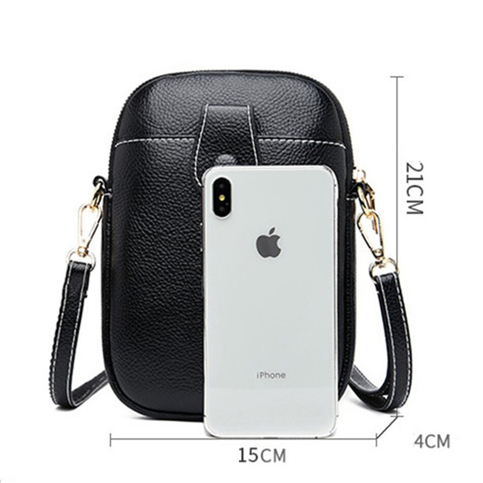 Couro Macio Saco de Telefone celular Mini Crossbody Sacos de Ombro para As Mulheres 2020 de Alta Qualidade Circular Bolsas Feminina Sac A Principal femme