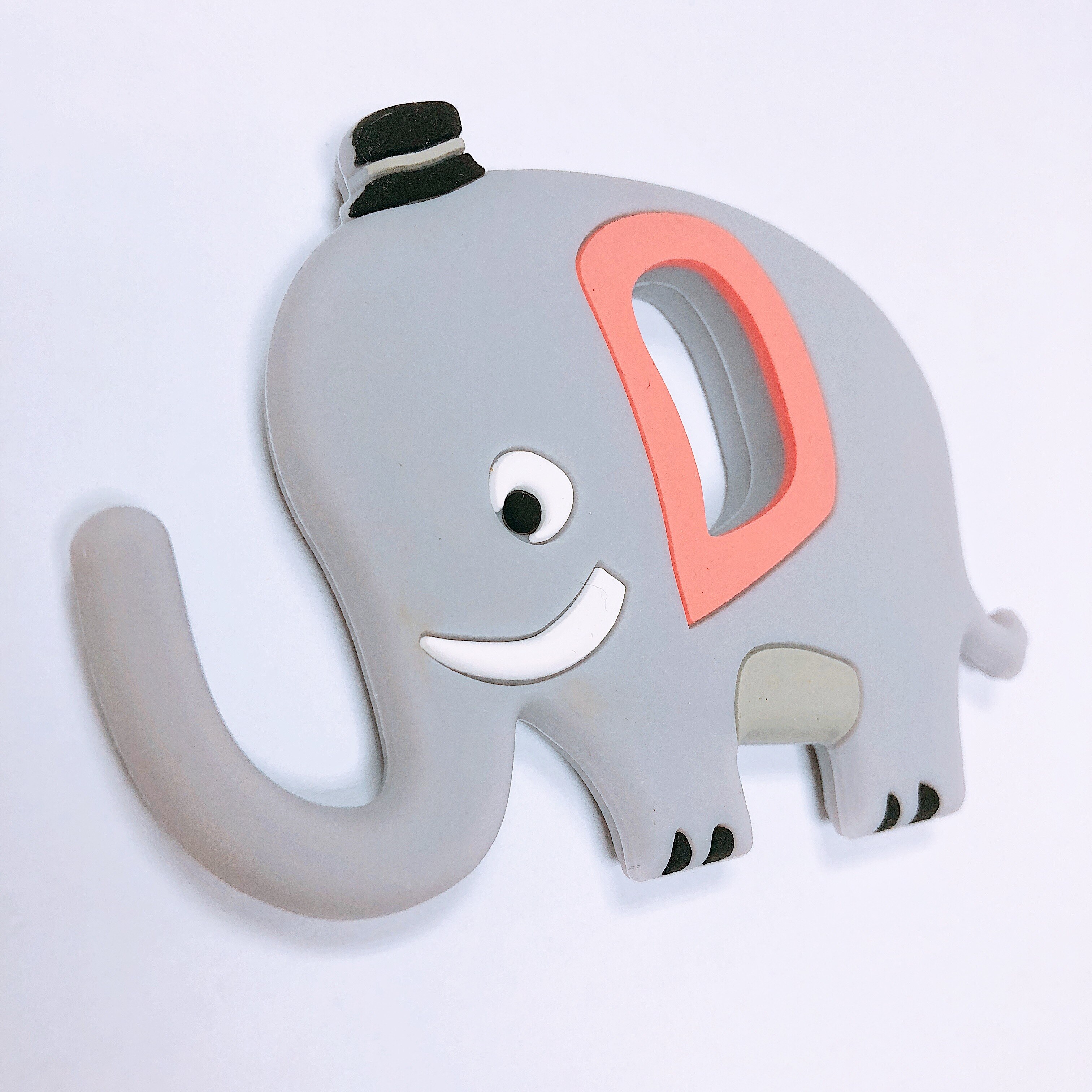 silicone bambino Massaggiagengive-BPA-libero infantile Massaggiagengive con facile Da Tenere design e Strutturato Lato Posteriore per il Massaggio e Lenire il Mal di