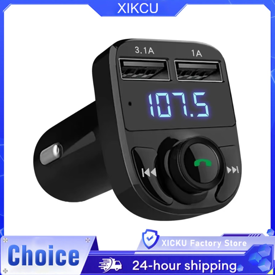 Auto Ladegerät FM Sender Bluetooth Audio Dual USB Auto MP3 Player autoradio Freisprecheinrichtung Ladegerät 3,1 A Auto Zubehör