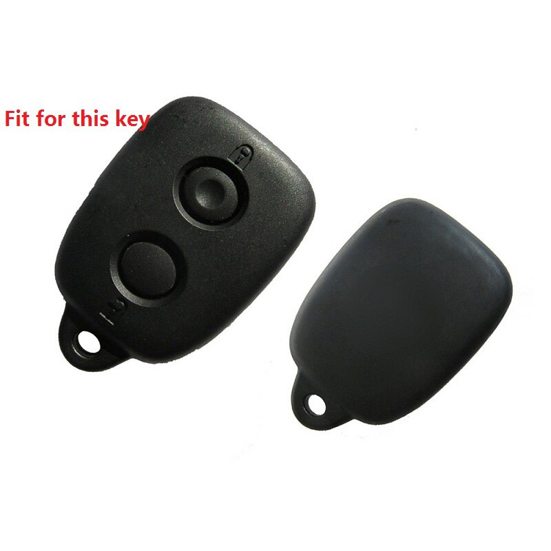 Silicone Key Cover FOB Case Holder for Toyota Rush Avanza Daihatsu Cuore Case for Keys for Perodua Myvi Alza Axia Remote Control