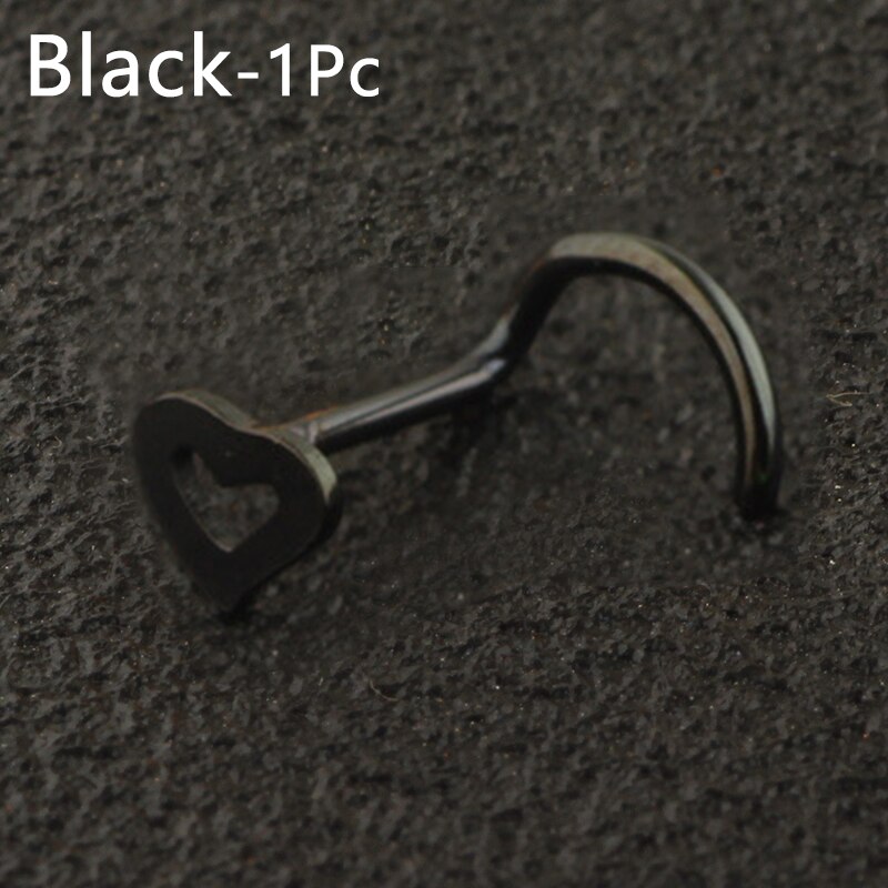 thumbnail image 2 of Steel Star Nose Stud - Body Jewellery 2 of 13