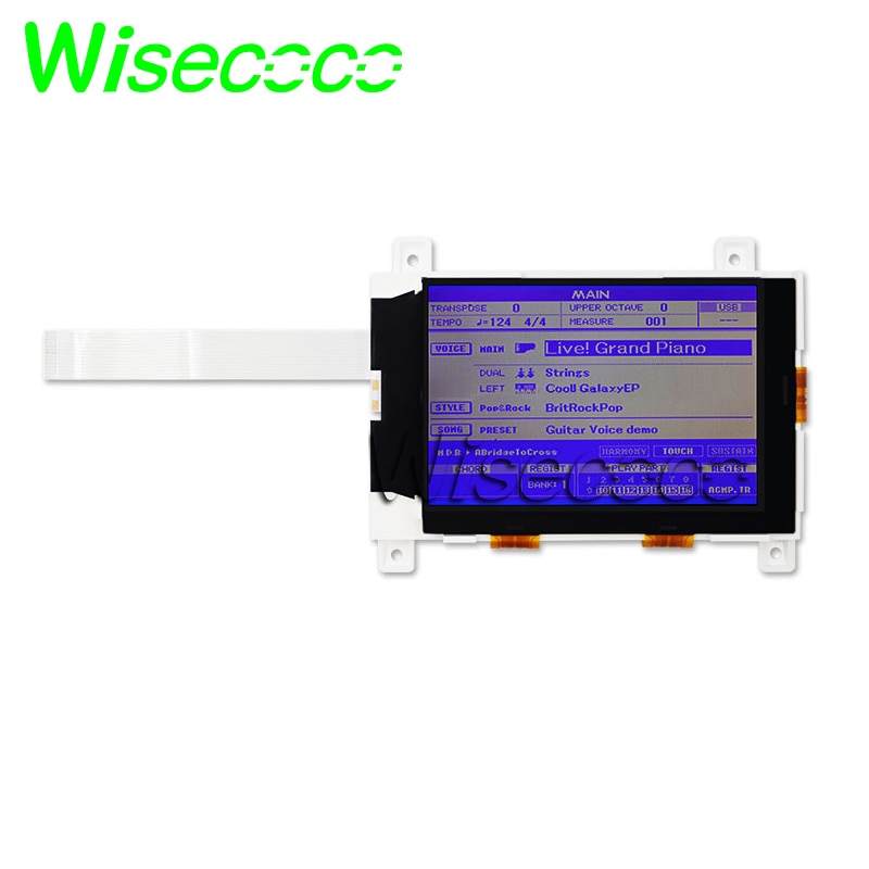 original For YAMAHA DGX-620 DGX620 DGX630 DGX640 LCD screen display module Repair replacement PSR S500 S550 S650 mm6