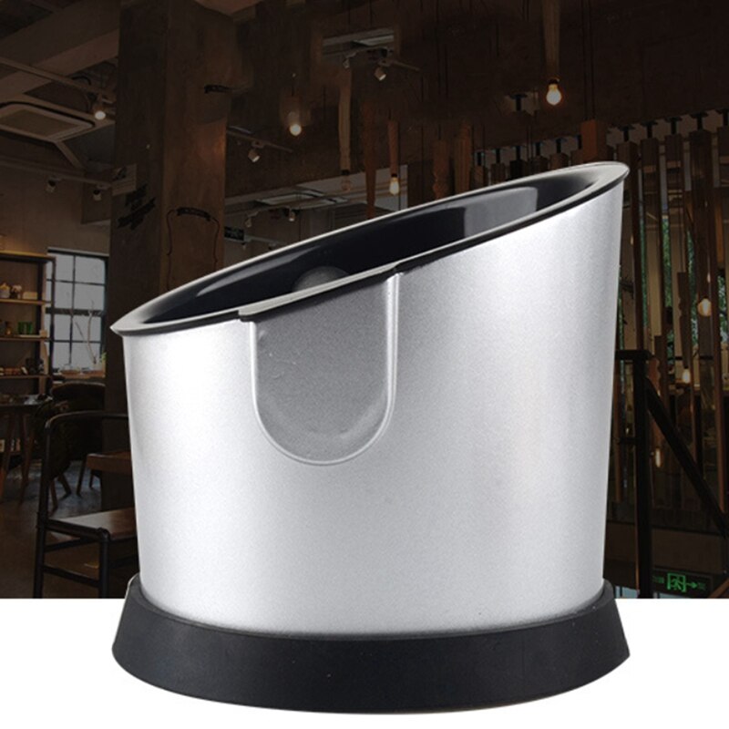 Coffee Knock Box, Espresso Knock Box Practical Coffee Knock Container Coffee Grounds Box Bucket Accessory for Milk