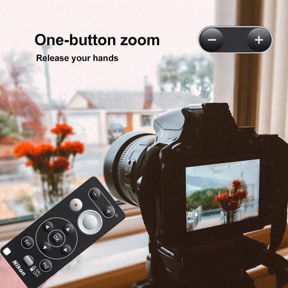 Genuine ML-L7 Bluetooth Camera Remote Control for Nikon Z50 COOLPIX A1000 P1000 P950 B600