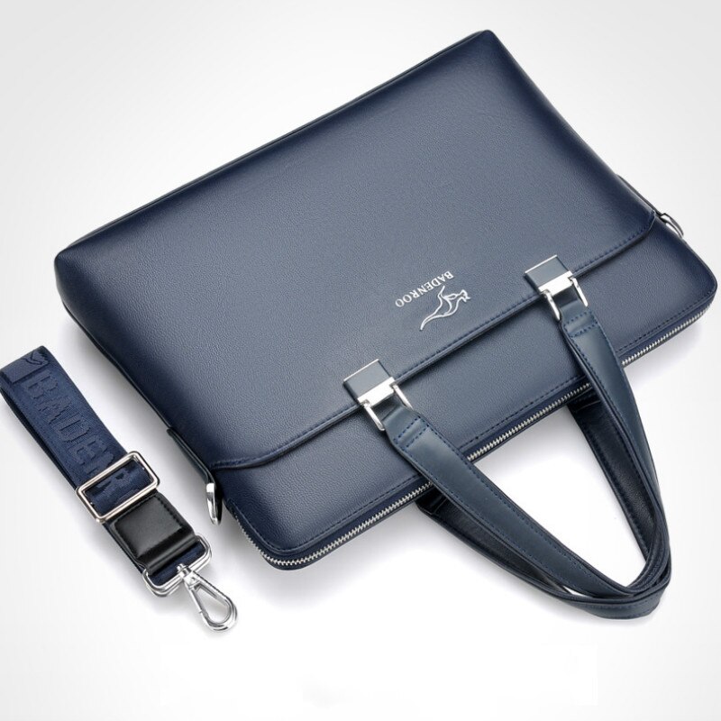 Men's Business Handbag Male Crossbody Tote Bag Briefcase Shoulder Messenger Bag Clutch PU Hand Bags