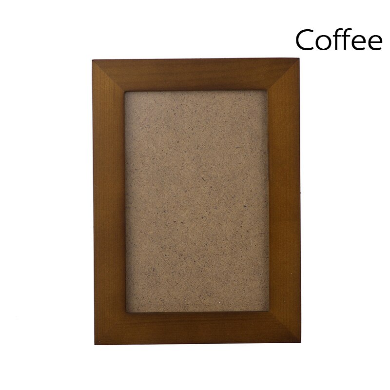 Table Standing Picture Frame Wooden Photo Frame Wall Hanging DIY Frame Home Table Living Room Bedroom Decoration Ornament Supply: 3 / 8 inch