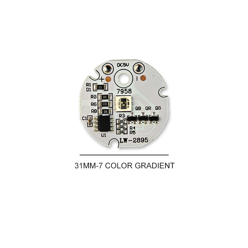3/5/10PCS Round LED Light Board DC 5V 3W Low Voltage 5730 2835 SMD LEDs 3000K Warm or White 6000K Dimmable Bulb Lamp Panel: green / 2G11
