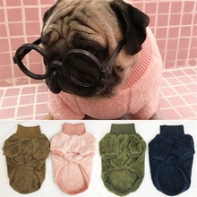 Abrigo de invierno para perros Pug ropa Bulldog francés Poodle Bichon Pomeranian Schnauzer Corgi perro ropa abrigo Hoodies