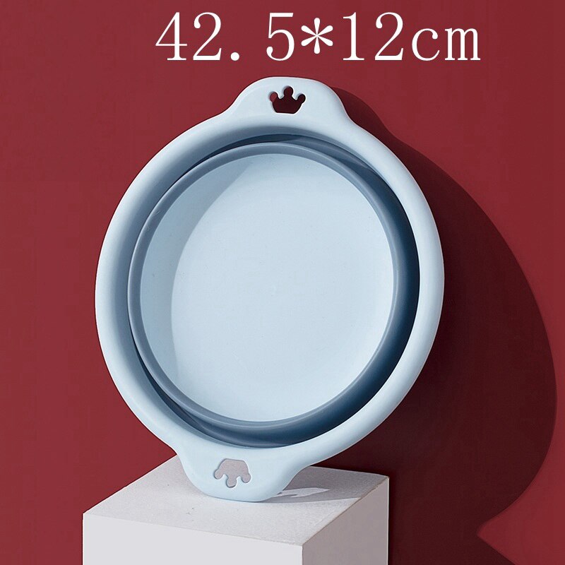 Huishoudelijke Inklapbare Wastafel Multi-Size Draagbare Milieuvriendelijke Plastic Wastafel Badkamer Toiletartikelen: 1