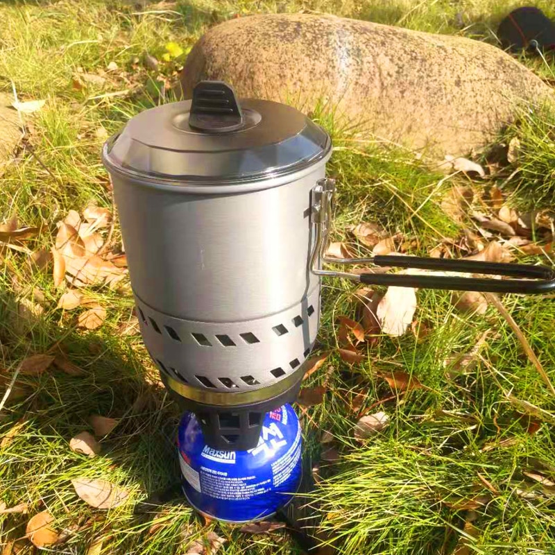 Bulin utendørs camping gass komfyr gryte sett matlagingssystem og bærbar gassbrenner fmx -x2