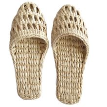 Jarycorn paja zapatos con la rigurosa artesanía sandalias Unisex
