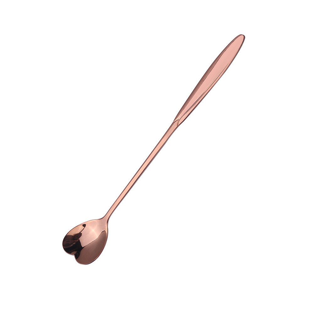 Gouden Bloem Scoop Japanse Roestvrij Staal Thee Prachtige Vergulde Lepel Roer Kleine Dessert Lepel Koffie Lepel: 04-1