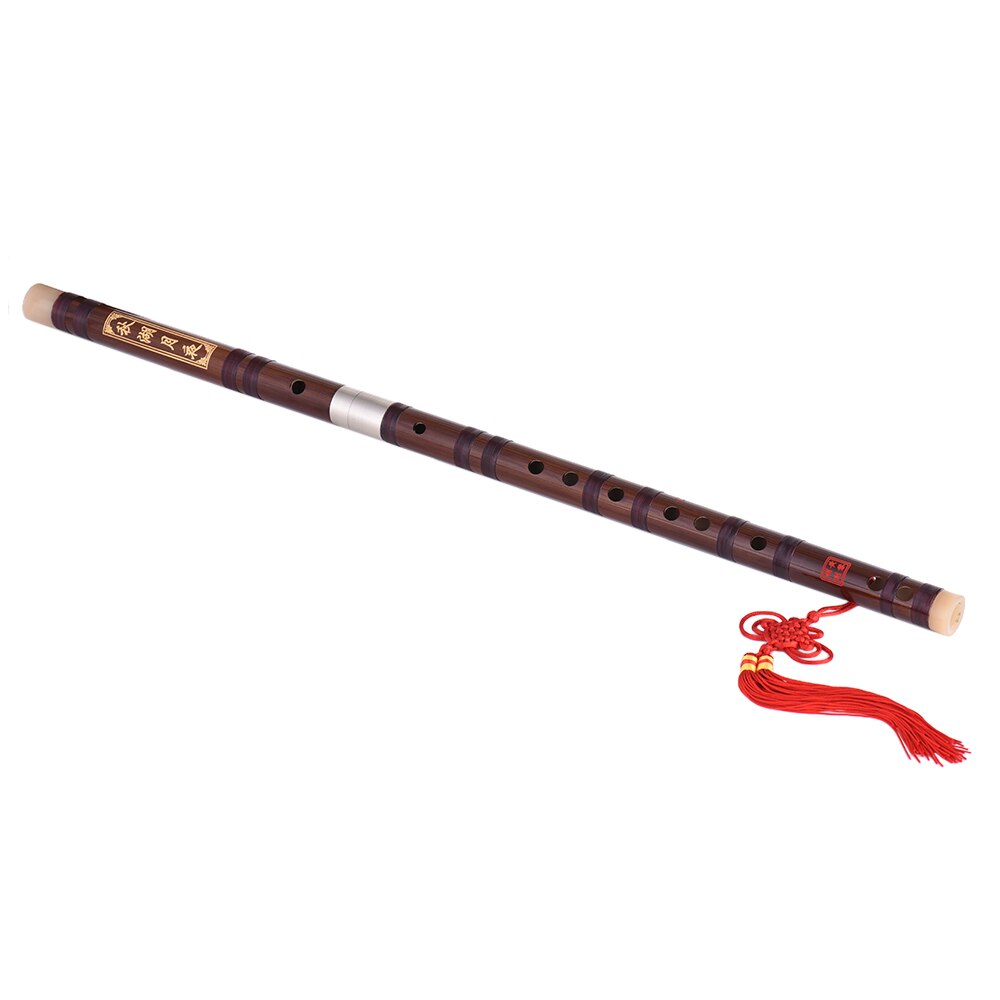 Steckbare bittere bambusflöte dizi, traditionelles handgefertigtes chinesisches holzblasinstrument, tonart c, studienniveau