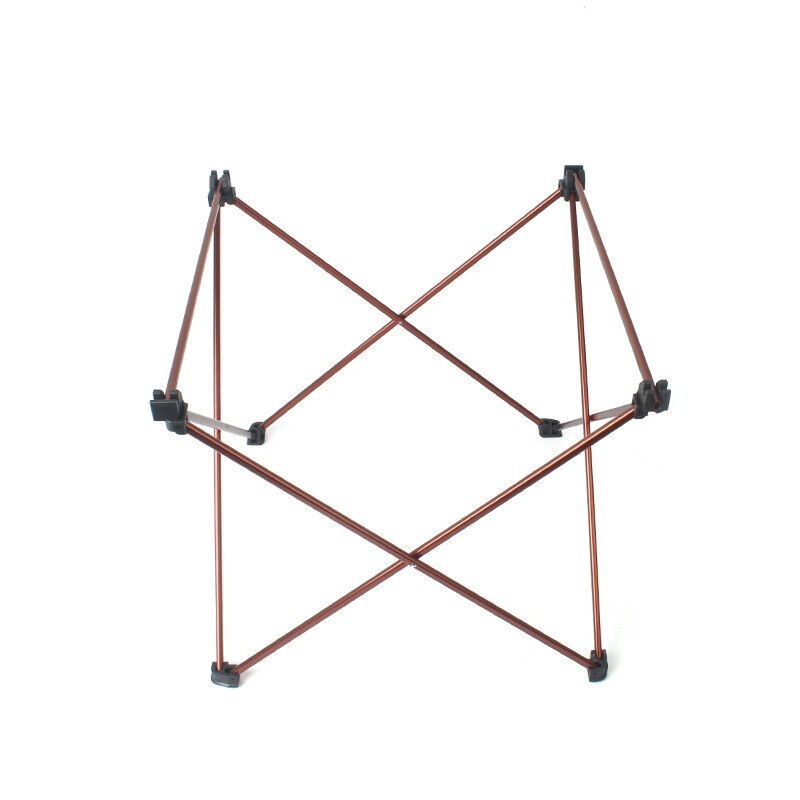 Big Outdoor Folding Table Aluminum Alloy Light Barbecue Portable Picnic Recreational Self-driving Camping Plate 68x48x40cm