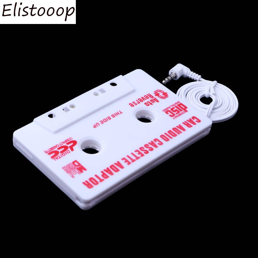 Bilkassette båndkonverter kassette aux adapter 3.5mm jackstik bilbånd kassette  mp3 afspiller konverter til ipod iphone mp