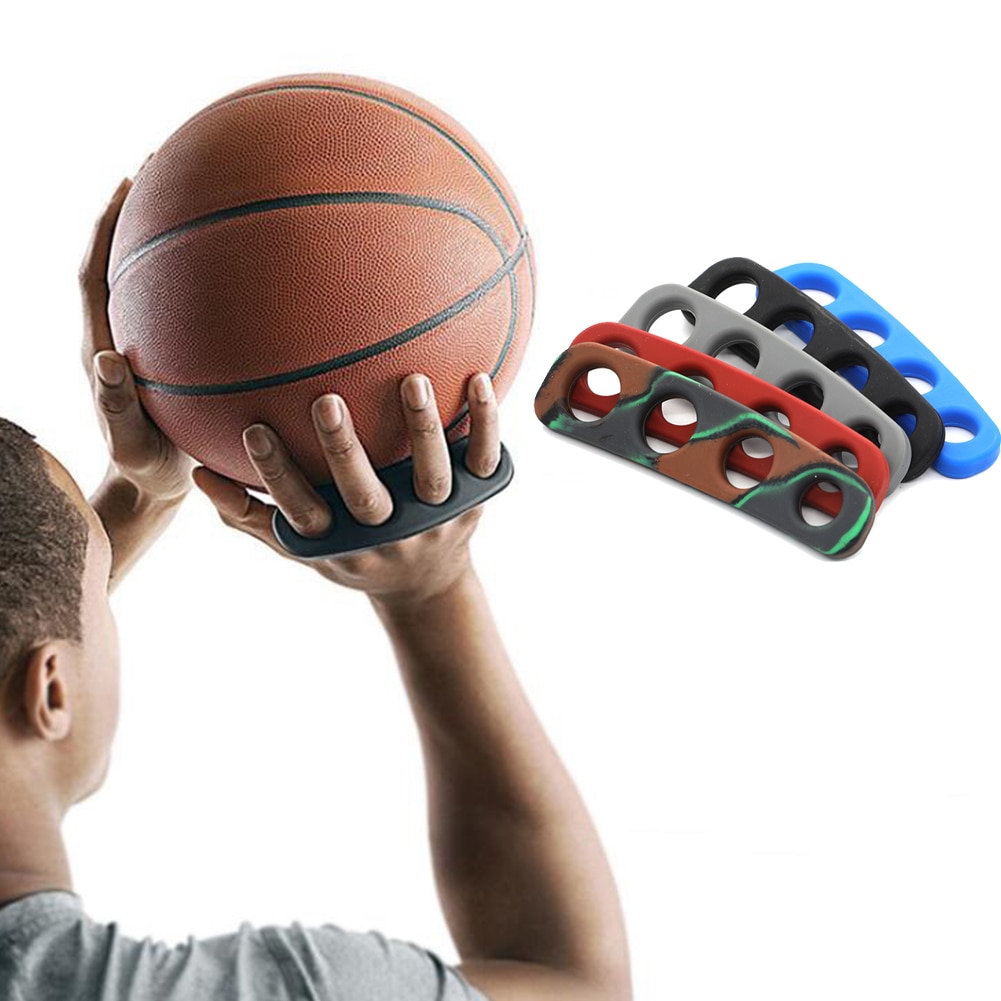 1pc Silicone Shot Lock Basketball Ball Shooting Trainer Training Accessories Three-Point Size S/M/L for Kids Adult Man Teens