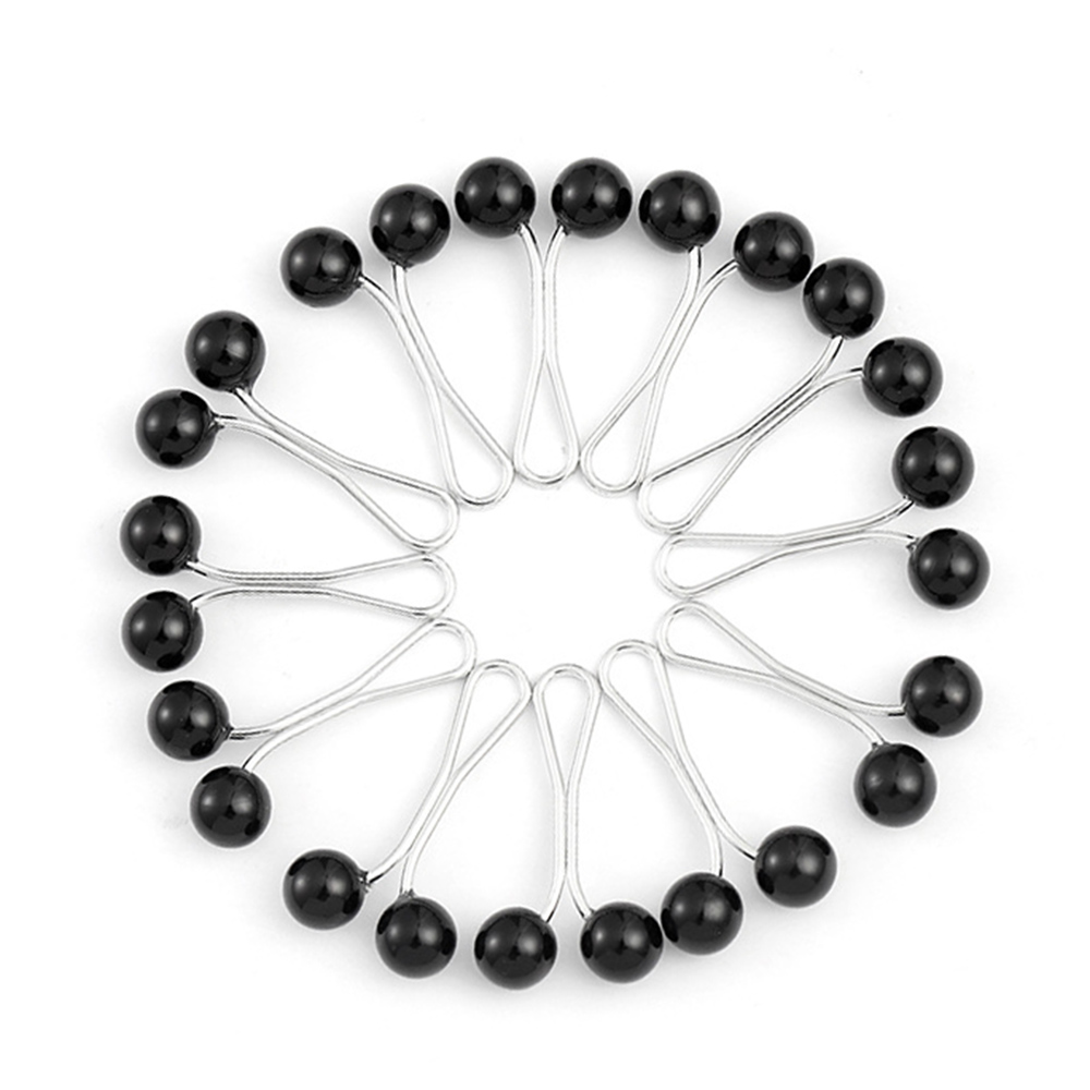 12 pièces/lot goutte perles broches femmes musulmanes châle écharpe Clips dame foulards Hijab pour femmes perle broche broche multicolore Hijab Clips: Couleur or jaune pâle