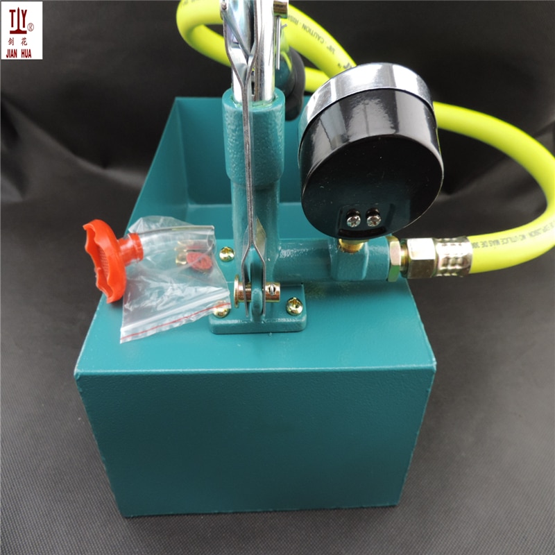 A manual pressure test pump 25kg hand pressure testing pump 2.5bar, Manual Water Pipe Pressure Test Pump