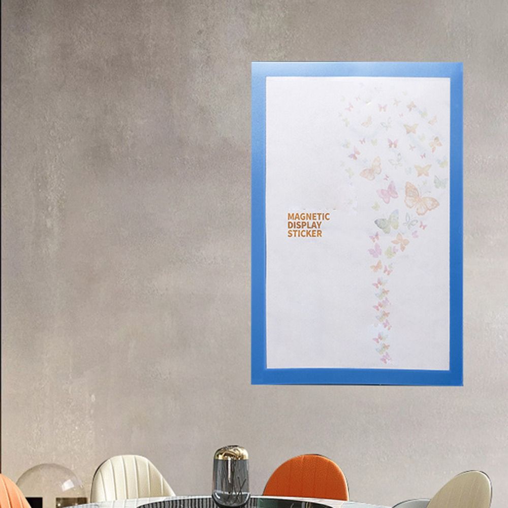 Portable Magnetic Photo Frame Self Adhesive Magnetic Picture Frames Practical Durable Magnetic Display Board Wall Home Decor