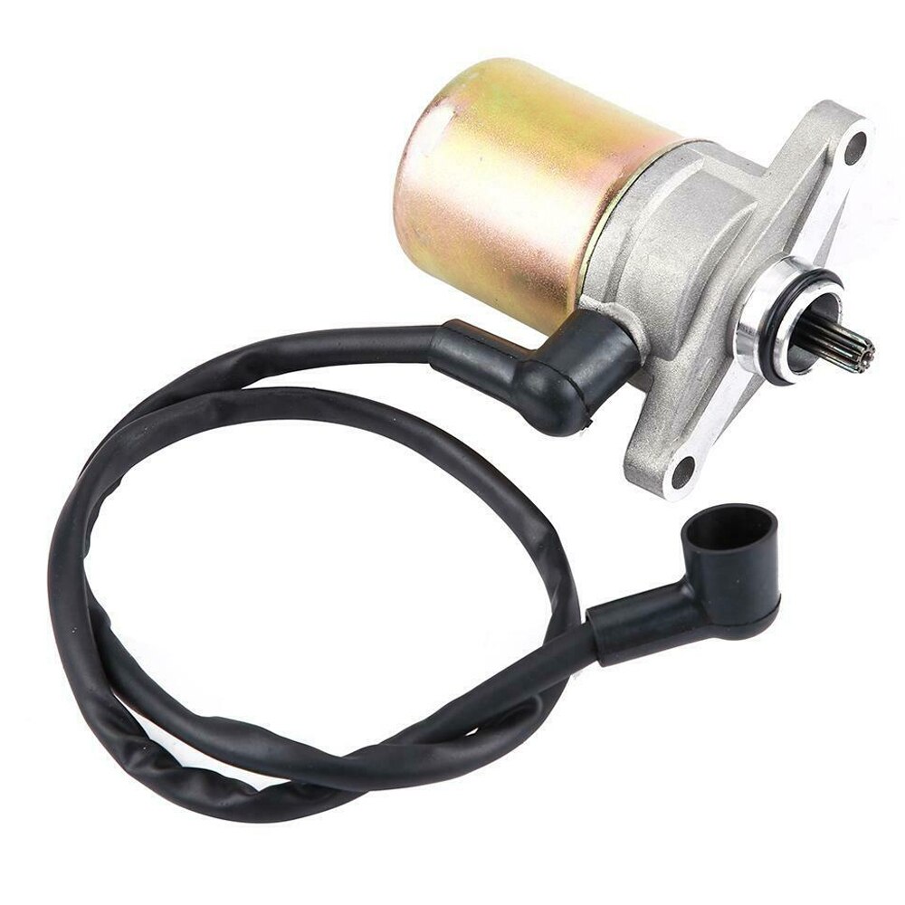 Zink-järn legering motor elektrisk startmotor för  gy6 50cc 60cc moped atv cykel