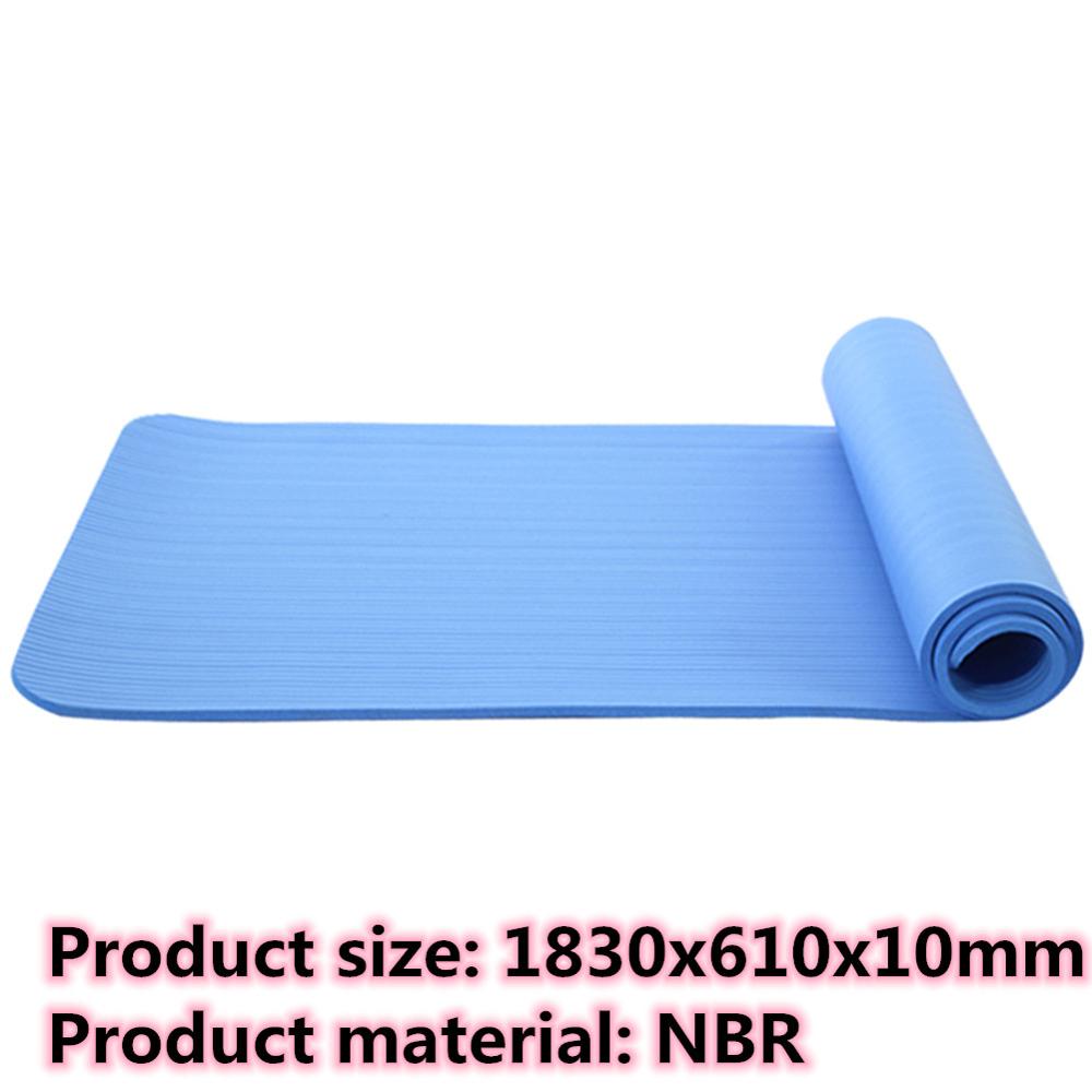 EVA/NBR Yoga Mat Beginner Environmental Fitness Gymnastics Non-Slip Sport Gym Soft Pilates Mats for Exercise, Yoga, and Pilates: 11