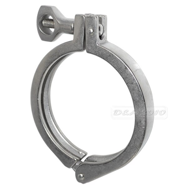 3" Tri Clamp Clover for 89MM OD Ferrule Stainless Steel SS SUS 316