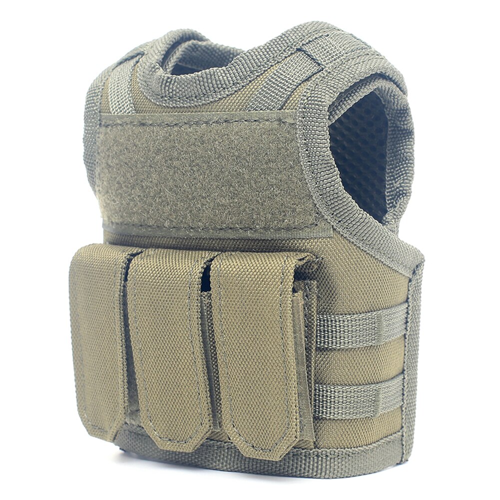 Adjustable Bottle Cover Beverage Drink Cover Cooler Christmas Beer Bottle Molle Mini Vests Cocktail Wine Beverage Drink Accessor