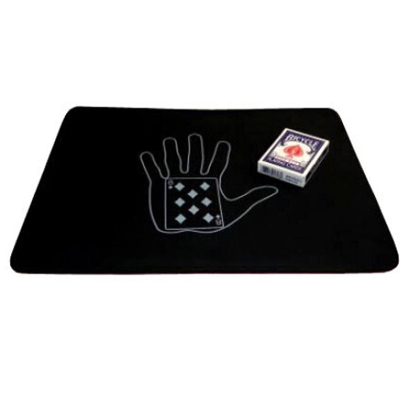 Large Magic Trick Poker Coin Mat Magic Card Pad Mat Magicians Card Pad Street Magic Props For Beginners Easy To Do