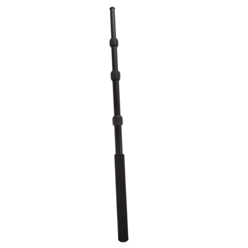 Extensible Boom Pole Aluminium 3 Section Micro Microphone Pole Mic Holder 67.5inch Extension Recording Accessories