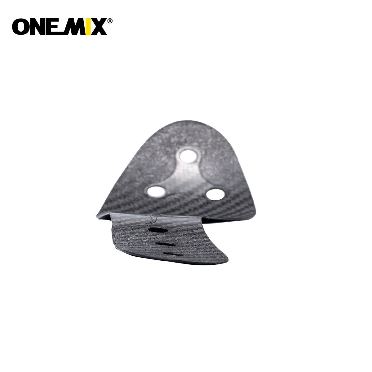 Onemix-Plantilla de fibra de carbono para calzado deportivo Marathon, plantilla de palma completa, placa de carbono, 45 grados, aumento de velocidad, efecto de estabilidad visible