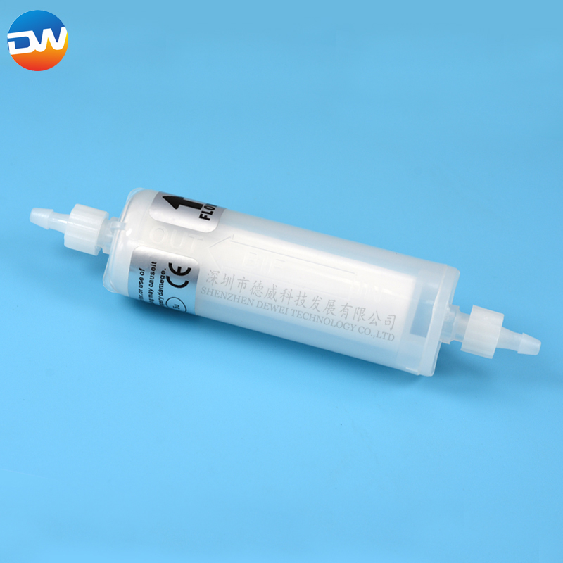 10 Pcs Weiß Tinte Filter Zylindrischen für Phaeton Crystaljet JHF Pritsche Inkjet Drucker 5um 80mm Gewinde Joint Lange Tinte filter: For 6mmX4mm ink tube