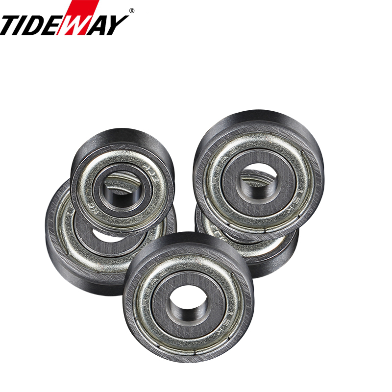 Tideway lagerstaal voor houtbewerking, trimbit 1/4 1/2 lager voor rechte frees, cnc-gereedschapsaccessoires