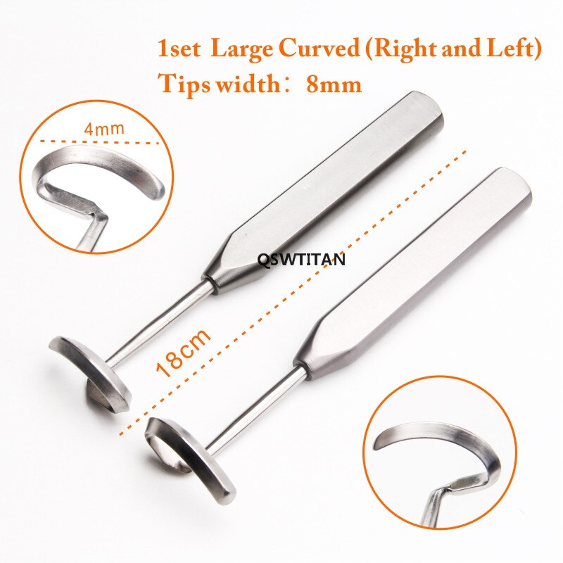 Nose Shaping Tools Nose Costal Cartilage Retractor Elevators Strippert Plastic Surgery Instrumen pet tool: D Type