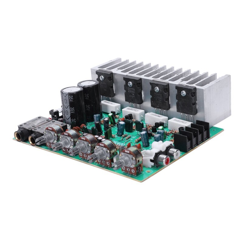 2.0 Kanaals Audio Versterker - 250W x 2 Hi-Fi Digitale Voorversterker met Toonregeling