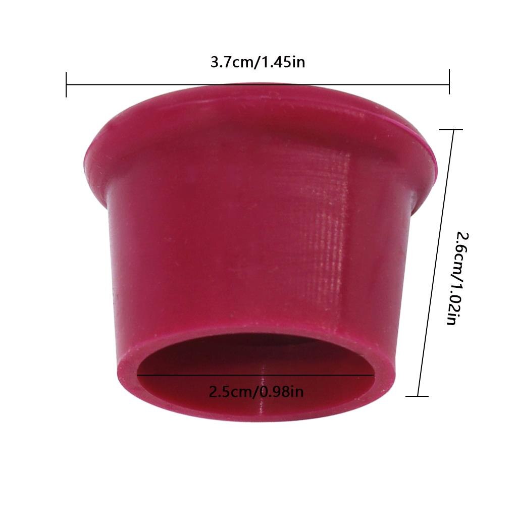 Tapas de silicona para botellas de cerveza, tapa para bebidas, Coca-Cola, refresco, sin fugas, tapón ahorrador de champán, corcho para Bar de cocina: Rojo