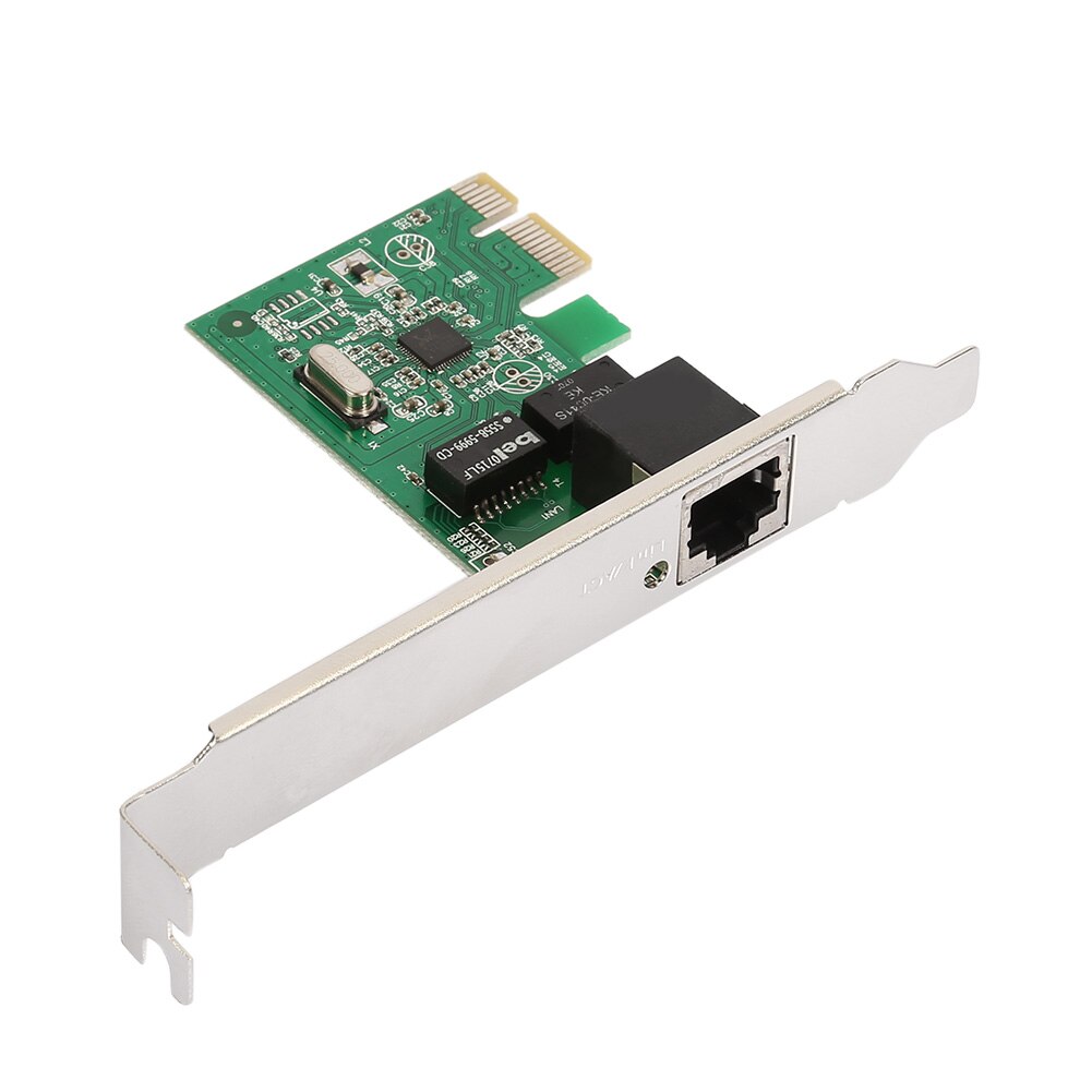 10/100/1000Mbps Gigabit Ethernet Pci Express Netwerkkaart Pcie RJ45 Lan Netwerk Adapter Voor Desktop Pc driver Gratis: Default Title