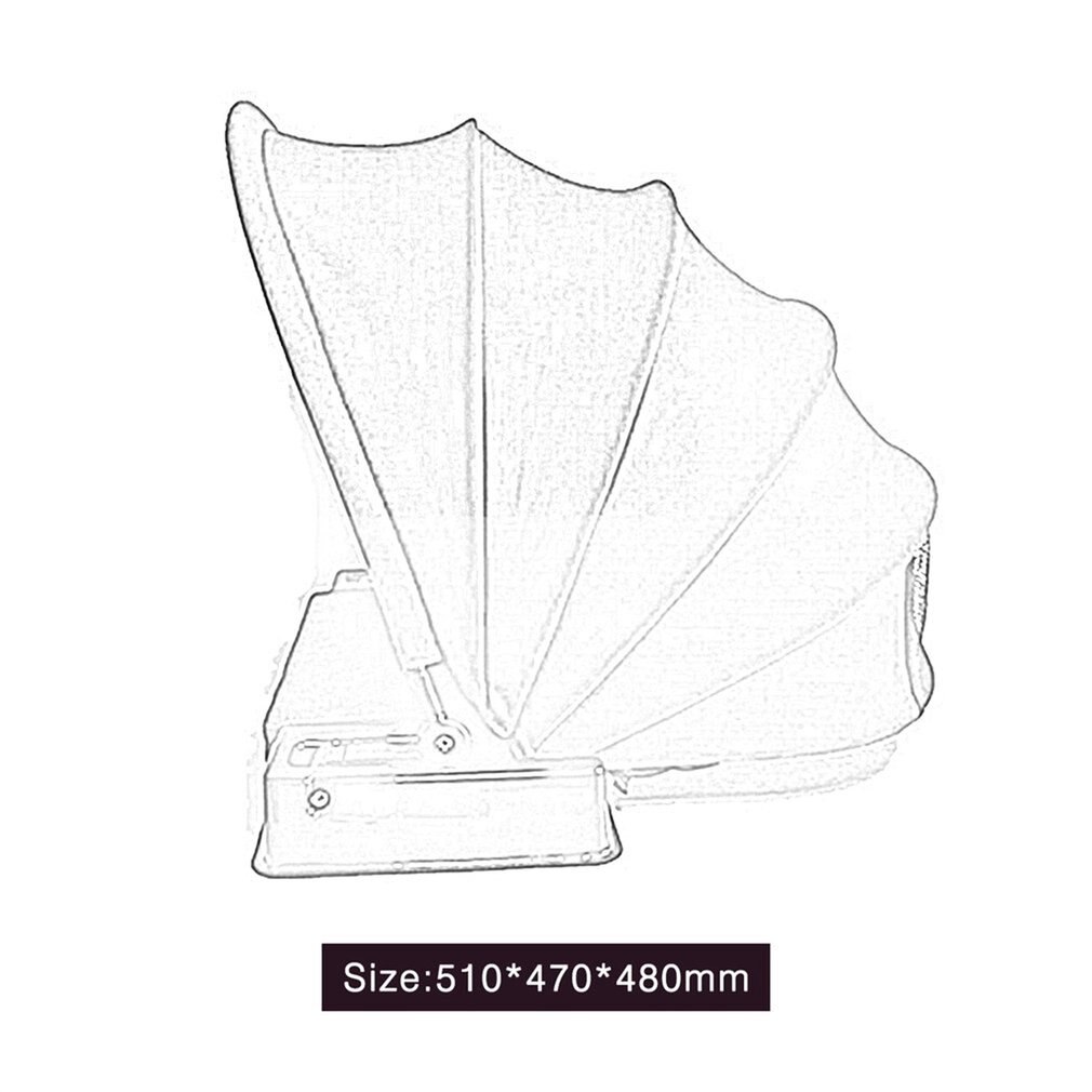 Simple pop-up beach tent, sun canopy, sunshade, parasol, waterproof polyester, anti-uv radiation, mini fan