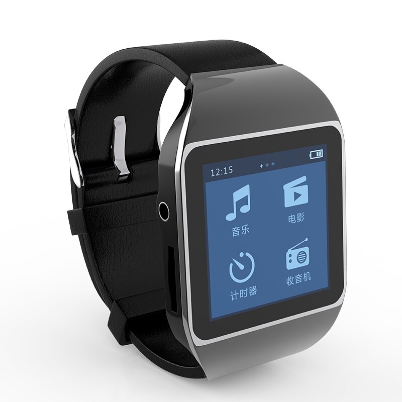 8 GB Touchscreen Clever Uhren Sport Mp3-Spieler Unterstützung FM E-buch Bluetooth Schrittzähler Läufer Sporttyp Mp3-Spieler