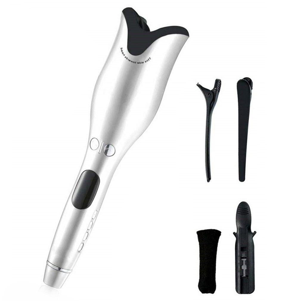 Automatische Krultang Air Curler Air Spin Keramische Roterende Air Curler Air Spin Wand Curl Magic Haar Krultang: WHITE / EU
