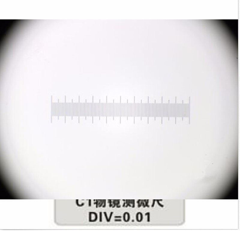 0.01mm Microscope Stage Micrometer Calibration Slide Parts Measurement Tools