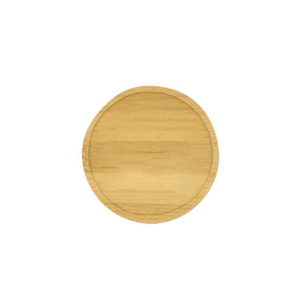 Posavasos de mosaico, materiales creativos de madera Natural, cuadrado, redondo, forma de corazón de madera, accesorios de posavasos