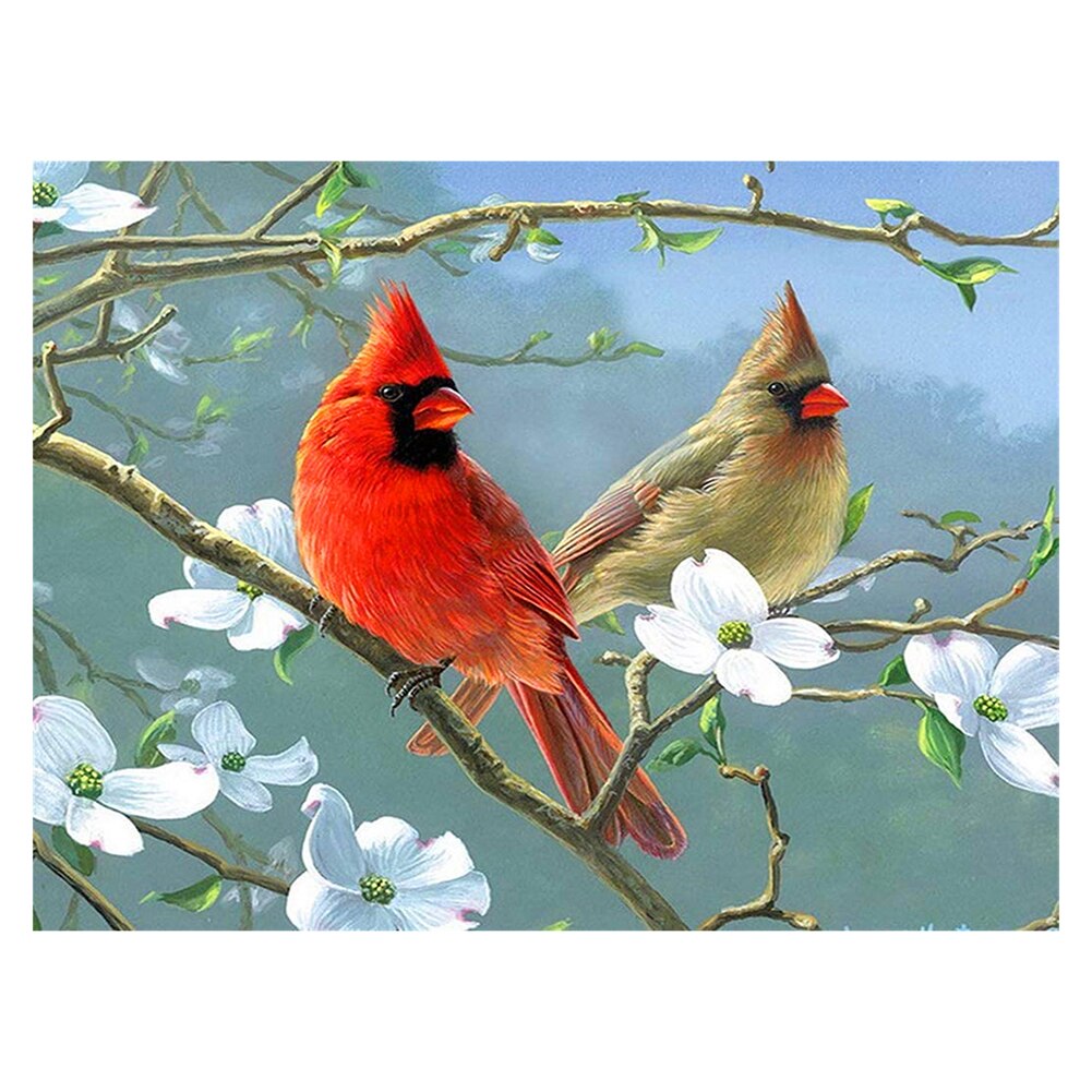 Cross Stitch Kits Animals Patterns Series Stamped Needlework Canvas 11CT Counted Handmade Kits with Manual Instruction