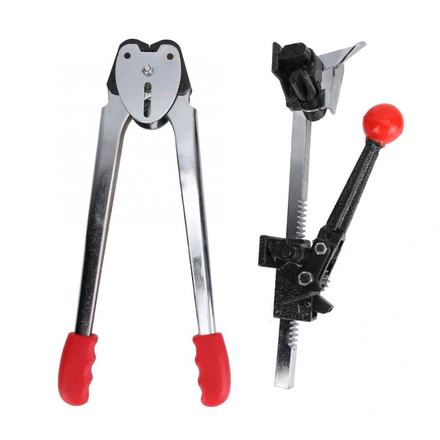 Manual PP Strap Tensioner Sealer Carton Strapping Packing Hand Tool 12-16mm Strapping Sealer