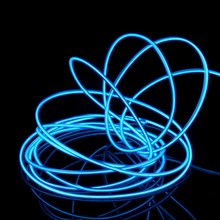 Flexibele EL Wire Rope Tube Waterdichte LED Strip 3 m & 5 m Light Dance Party Decor Licht Neon LED lamp 3 V Voeding