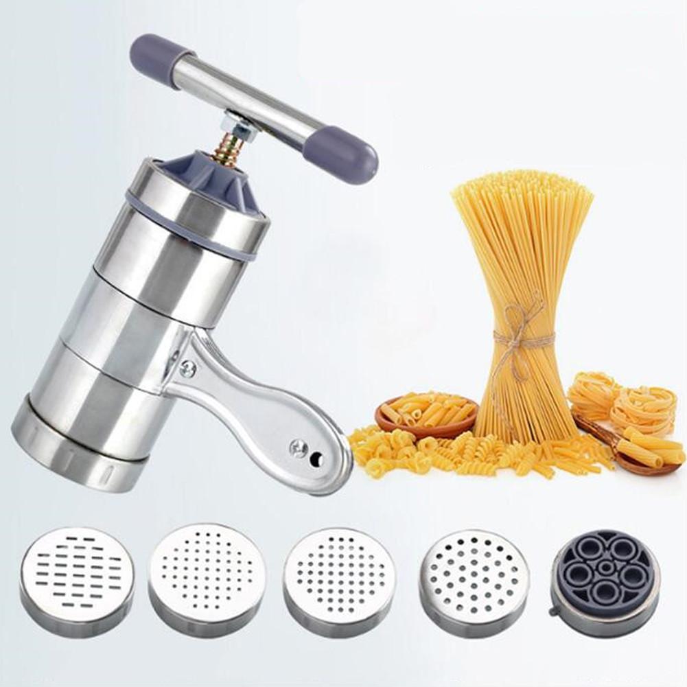 Manual Noodle Machine Stainless Steel Household Noodle Maker Kitchen Gadgets Spaetzle Makers Noodle Hallot Cutter