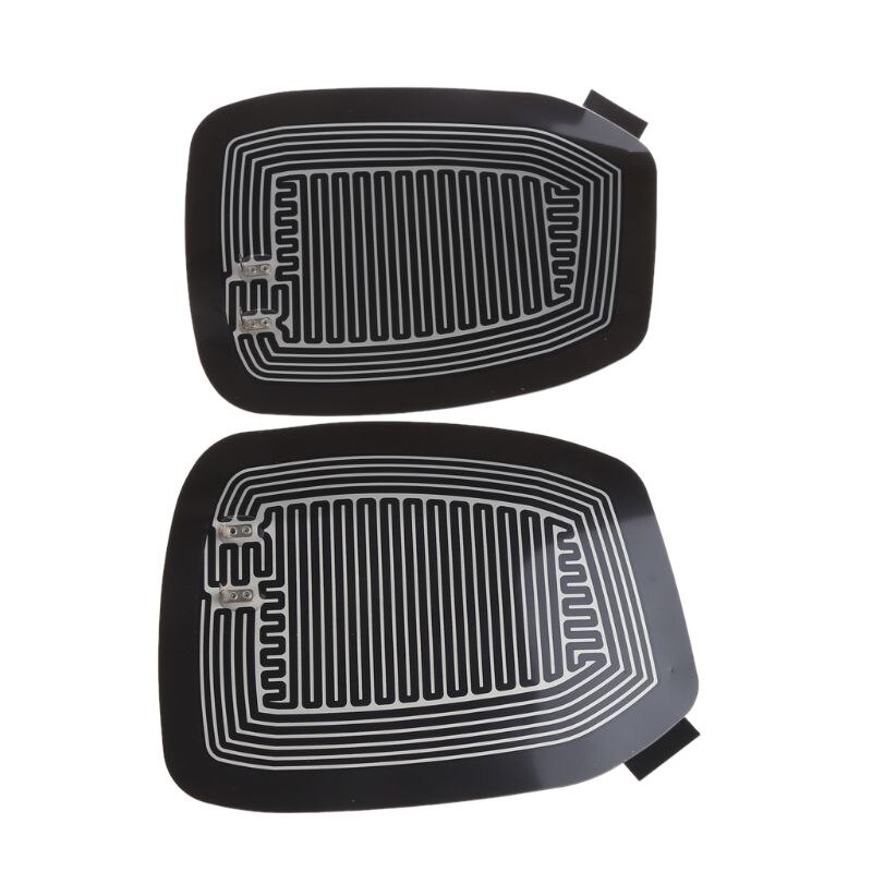Universal DC 12V Car Wing Mirror Heated Pad Quick Warm Heated mirrors Defogger Remove Ice\Rain\Frost Safe Driving