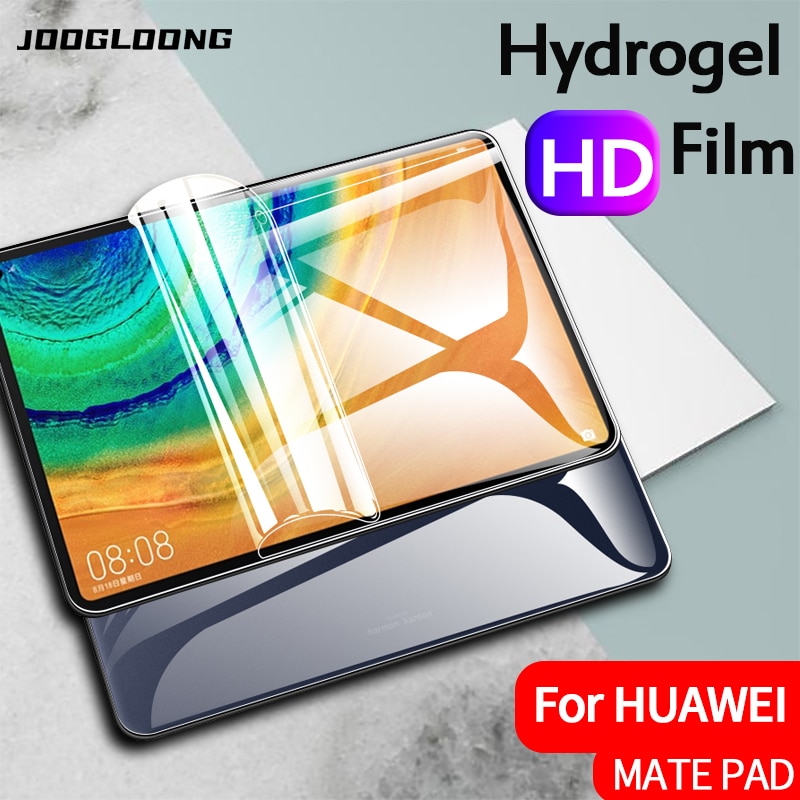 Película de hidrogel para Mate Pad Pro 10,8, Protector de pantalla de tableta de 10,4 pulgadas para Huawei MatePad M6 V6 8,4, película protectora trasera de TPU suave